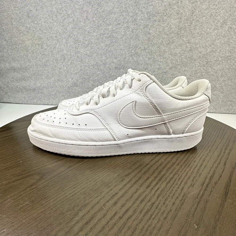 Nike Court Vision Low Next Nature Shoes Mens 12 White DH2987-100